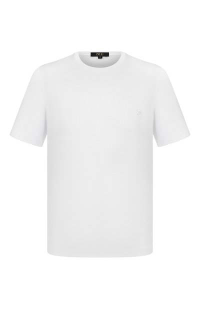 Мужская хлопк овая футболка ZILLI, арт. TSR02AM0100VLE000