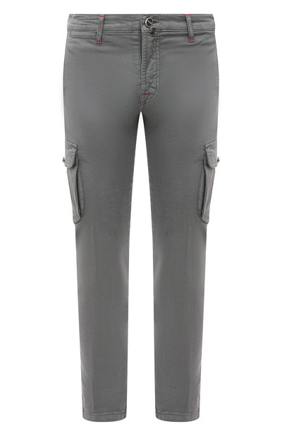 Мужские хлопковые брюки-карго KITON, арт. UFPPCAJ0738B