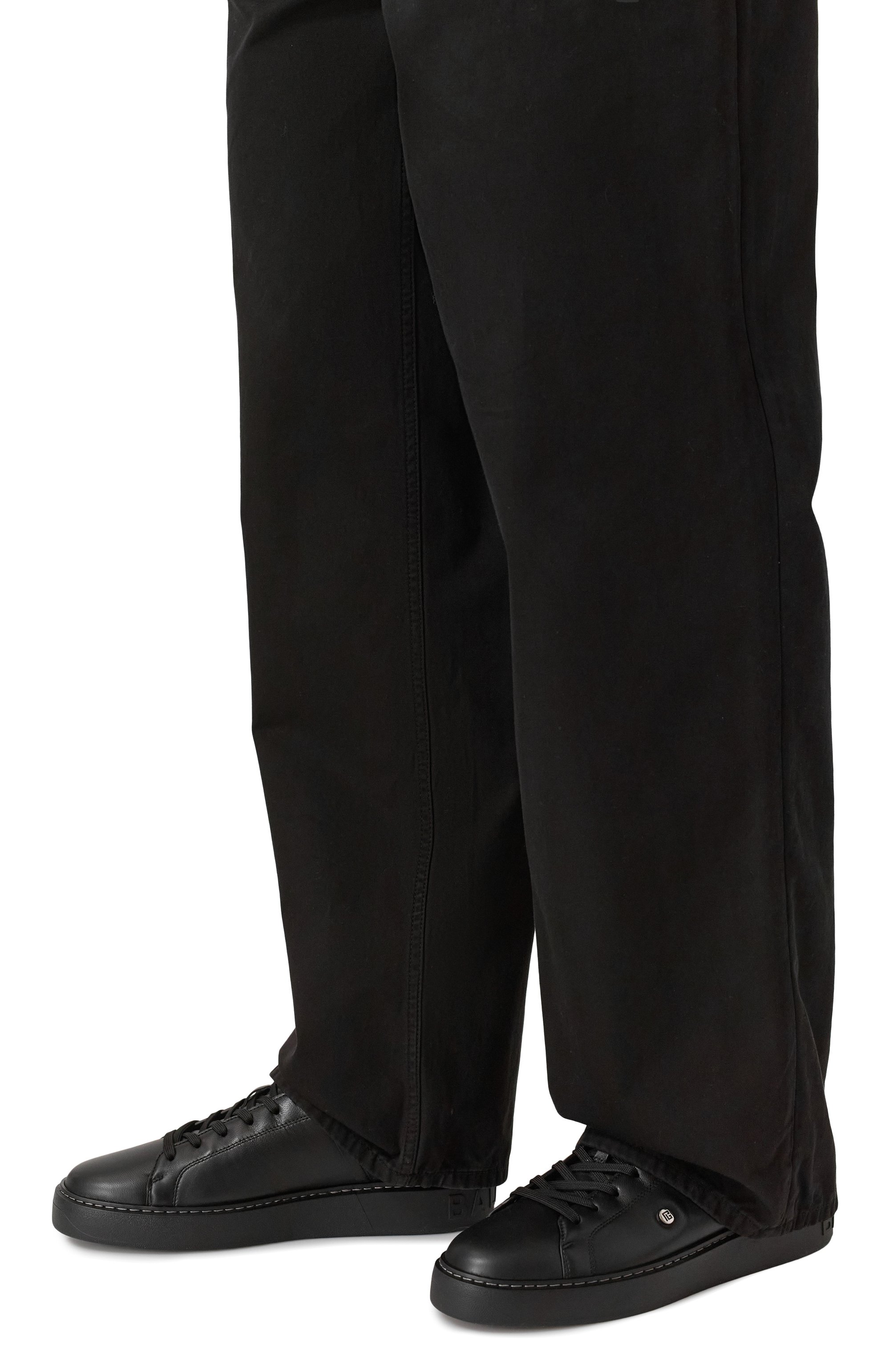 Кожаные кеды b-court BALMAIN, арт. FM1VI390/LNSS, фото 3