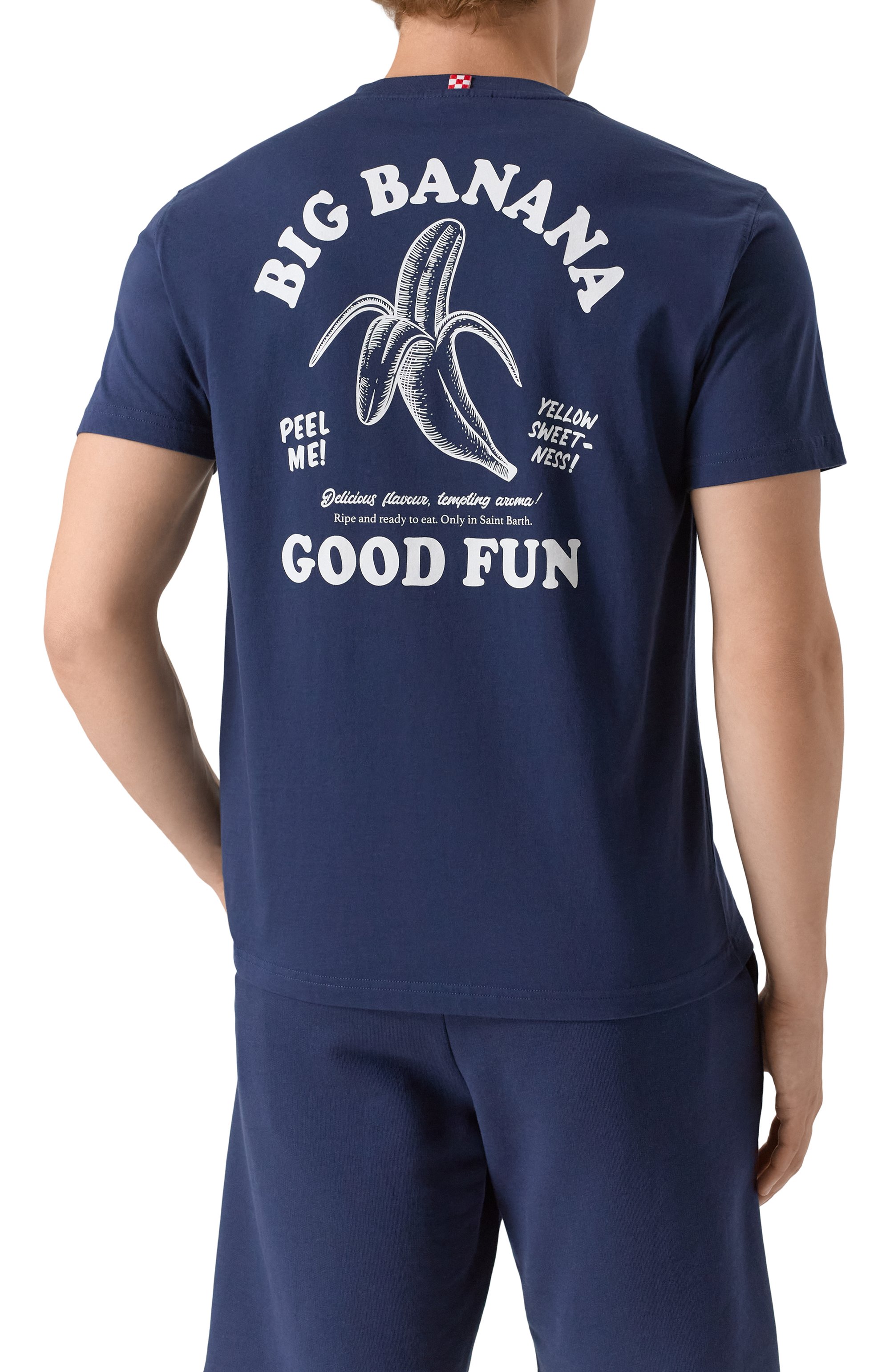 Хлопковая футболка MC2 SAINT BARTH, арт. STBM TSHIRT MAN/05086H, фото 4