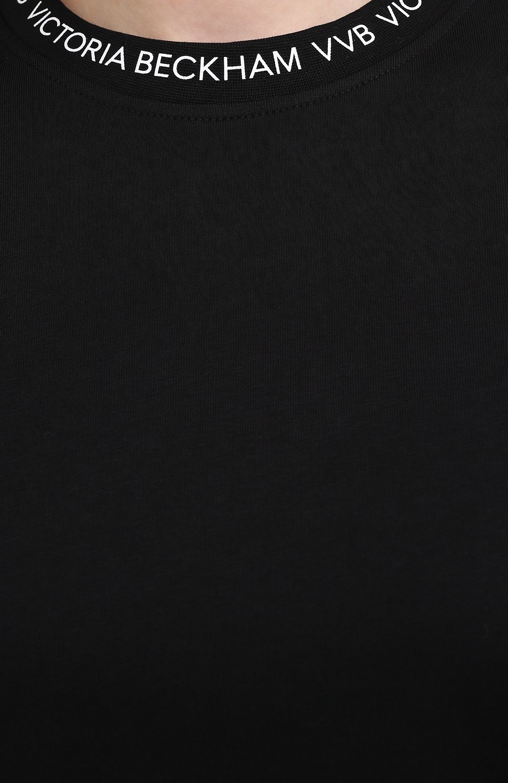 Хлопковая футболка VICTORIA, VICTORIA BECKHAM, арт. 2320JTS001762A, фото 5