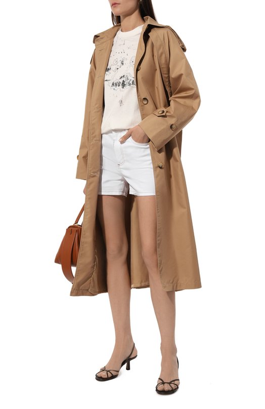 Джинсовые шорты Marni PAJD0502SX/UTC341 Белый  PAJD0502SX/UTC341 Фото 2