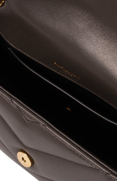 Сумка loulou SAINT LAURENT коричневого цвета по цене 254000 руб., арт. 821749/AAEAX, фото 5 Сумка loulou SAINT LAURENT, арт. 821749/AAEAX, фото 5