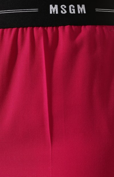 Брюки MSGM фуксия цвета по цене 31200 руб., арт. 2842MDP104 207309, фото 5 Брюки MSGM, арт. 2842MDP104 207309, фото 5
