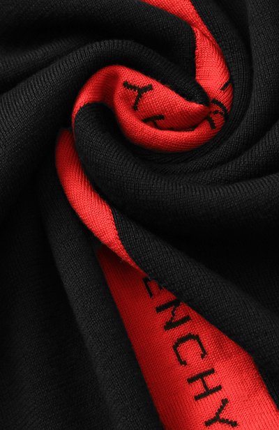 Шерстяной шарф с логотипом бренда GIVENCHY, арт. GW7018/U1463, фото 2