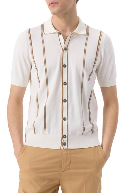 Хлопковая рубашка GRAN SASSO, арт. 59135/18041, фото 3