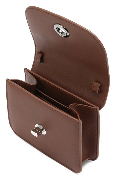 Поясная сумка flap pouch LORO PIANA коричневого цвета по цене 119500 руб., арт. FAI7095, фото 4 Поясная сумка flap pouch LORO PIANA, арт. FAI7095, фото 4