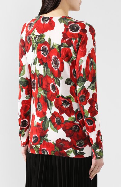Шелковый пуловер DOLCE & GABBANA, арт. FX363T/JAHFP, фото 4