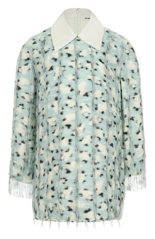 Блузка из вискозы Jil Sander J01NC0173/J65335 Зелёный J01NC0173/J65335