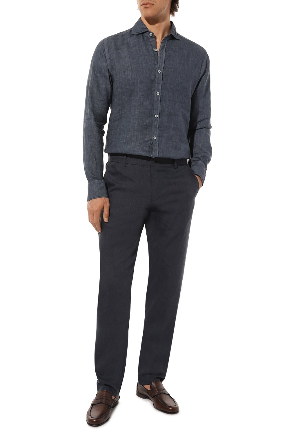 Льняная рубашка CANALI, арт. L7B1/GM02128, фото 2