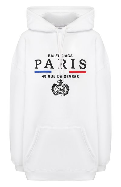 Женский хлопковое худи BALENCIAGA, арт. 578135/TGV49