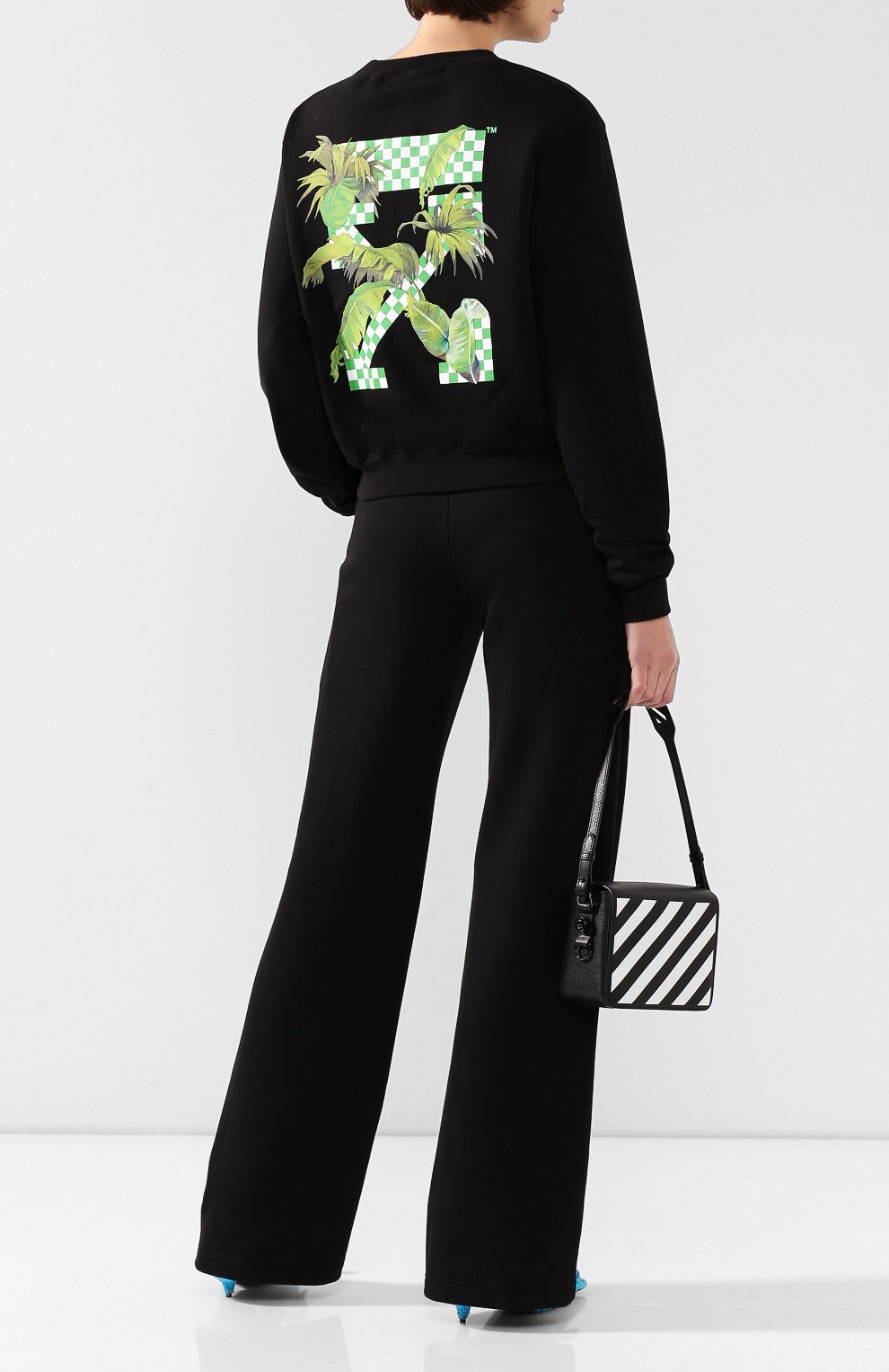 Хлопковый свитшот OFF-WHITE, арт. 0WBA026F19F300531040, фото 2