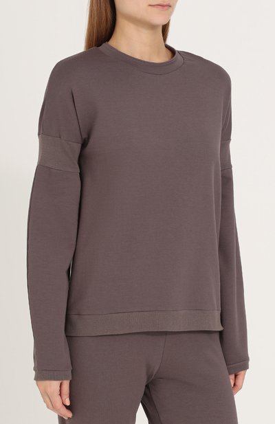 Хлопковый свитшот с круглым вырезом ZIMMERLI, арт. 5139-39005, фото 3