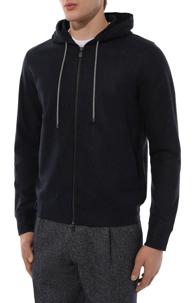 Шерстяная толстовка CORNELIANI, арт. 94G598-9425018, фото 3