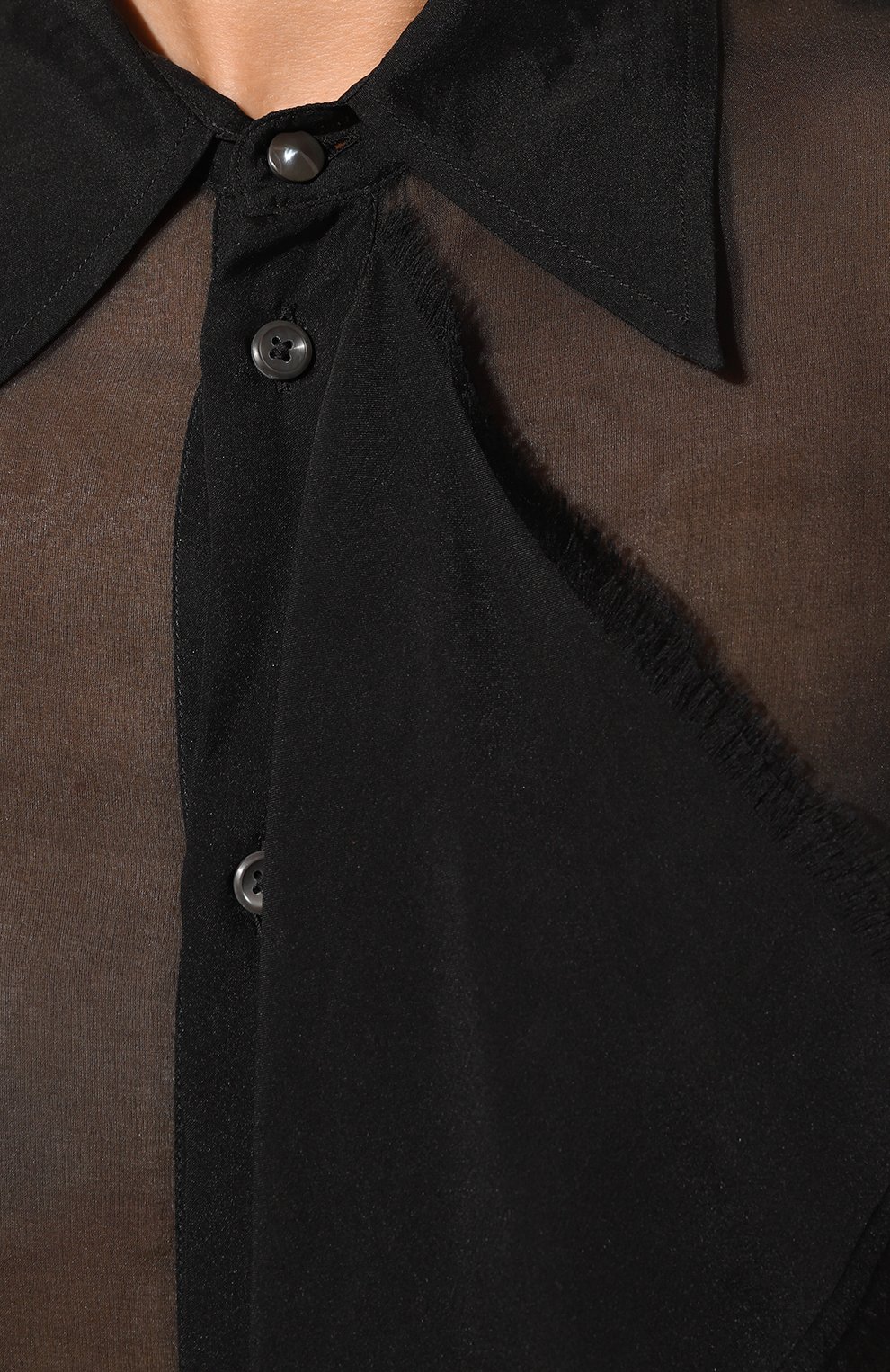 Шелковая блузка ANN DEMEULEMEESTER, арт. 2402-W-SH18-FA239-023, фото 5