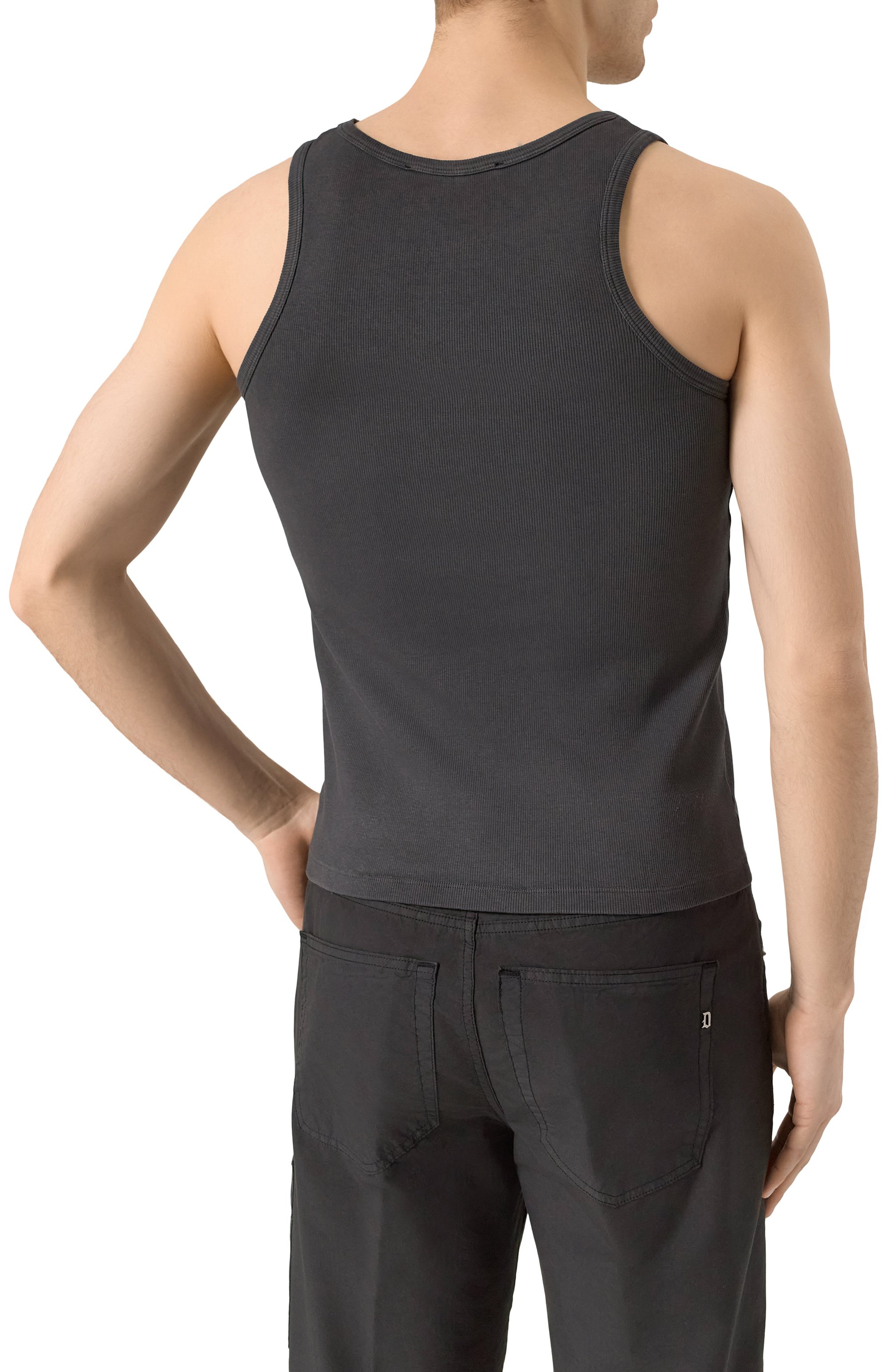 Хлопковая майка BARROW, арт. S5BWMAKA055, фото 4