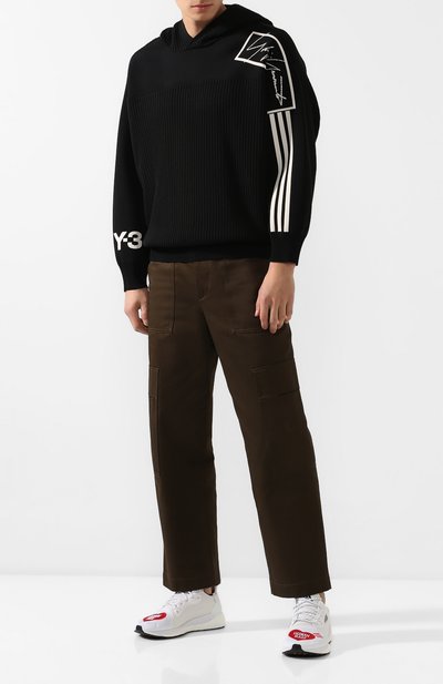 Текстильные кроссовки solar hu human made ADIDAS ORIGINALS BY PHARRELL WILLIAMS, арт. EG1837, фото 2