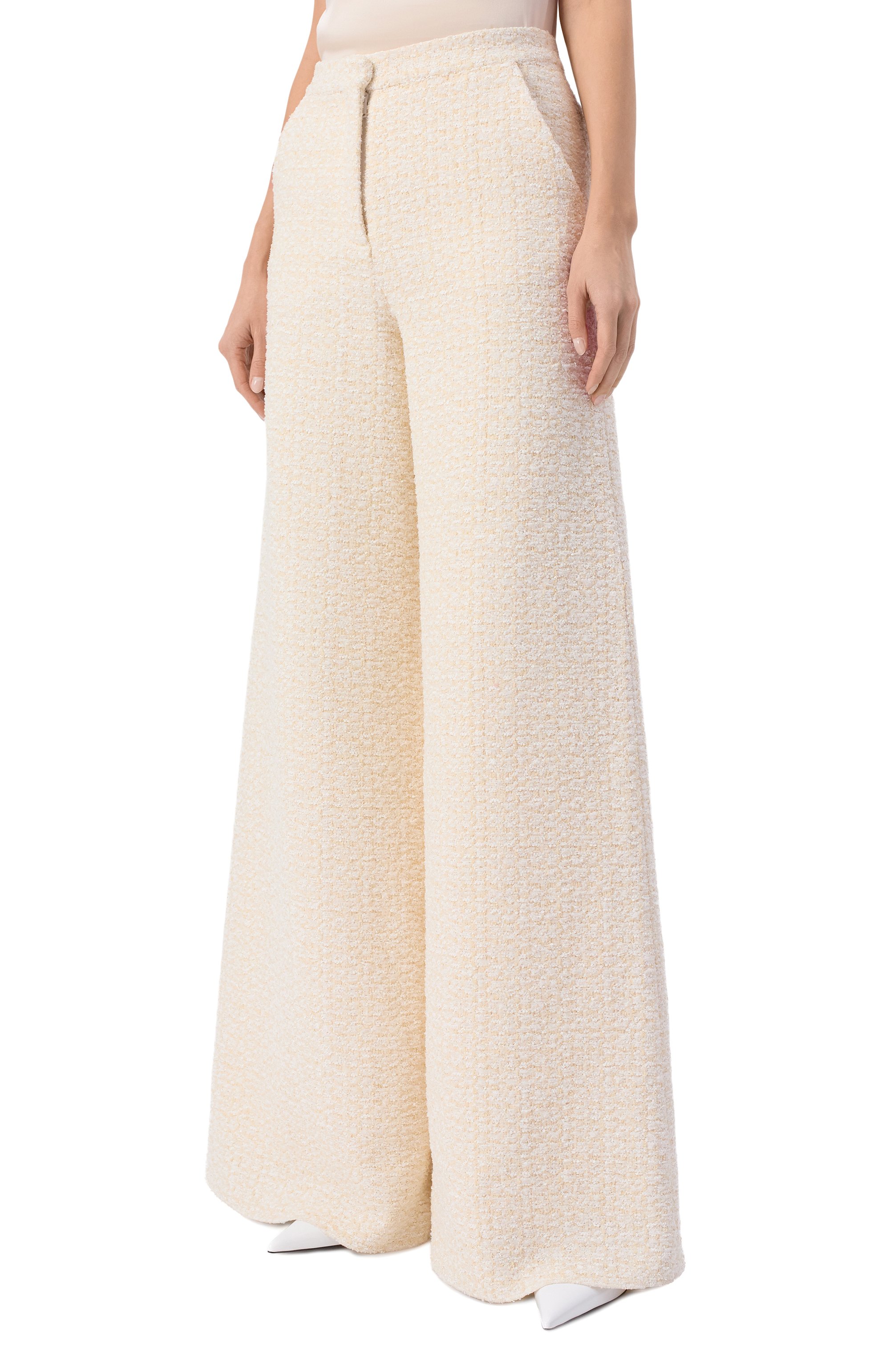 Твидовые брюки MVST, арт. M26.2PW.T002/F108 IV0RY B0UCLE, фото 3