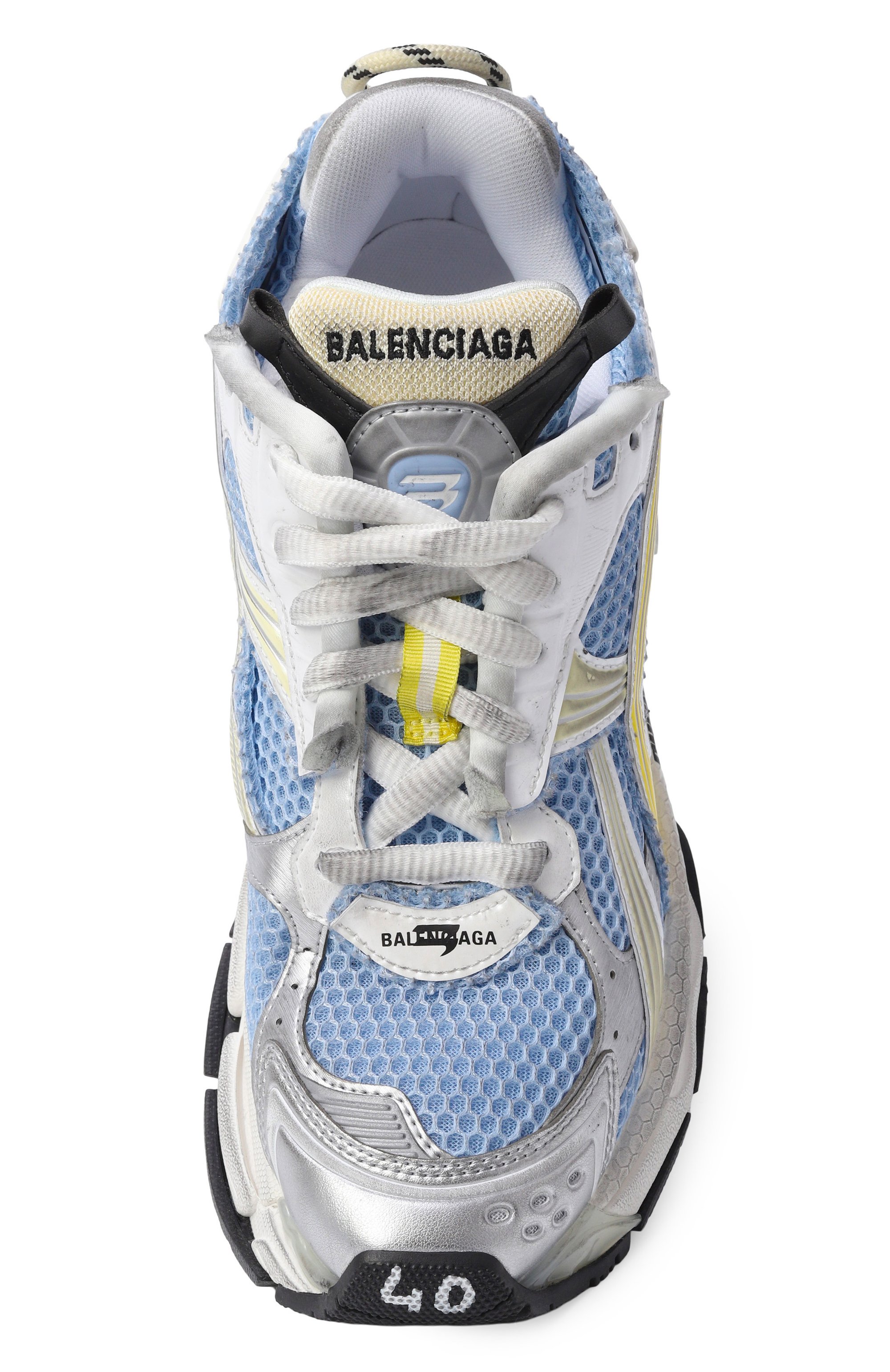 Комбинированные кроссовки runner BALENCIAGA, арт. 772767/W3RMU, фото 6