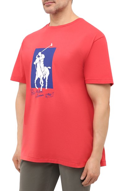 Хлопковая футболка POLO RALPH LAUREN, арт. 711857312/PRL BS, фото 3