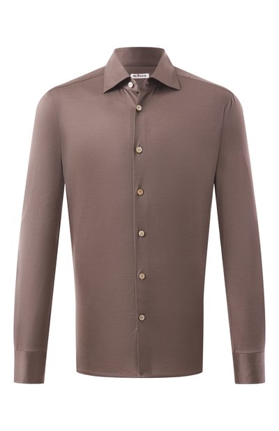 Мужская хлопковая рубашка KITON, арт. UMCNERH0923413
