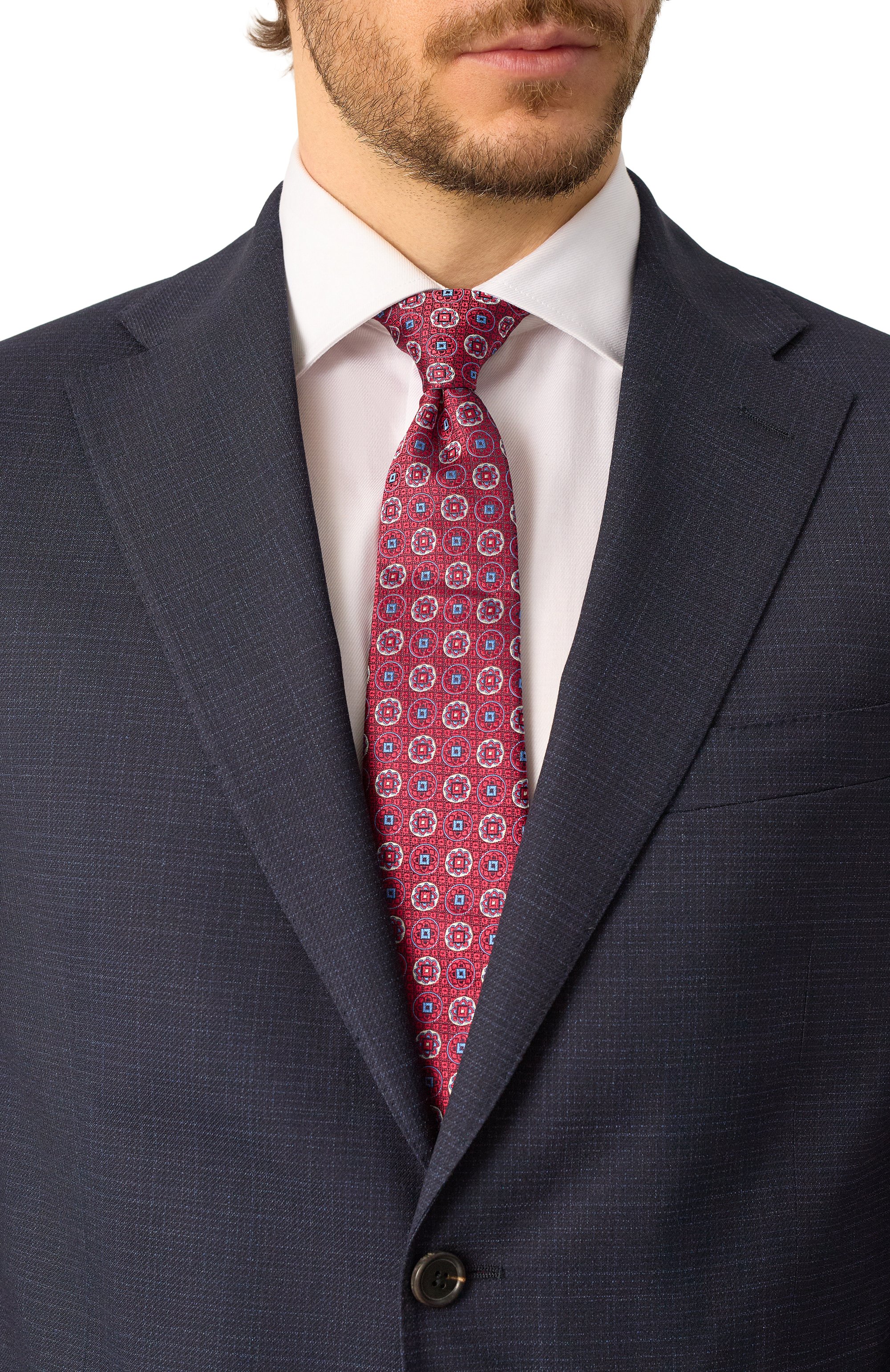 Шелковый галстук CANALI, арт. 18/HJ04194, фото 2