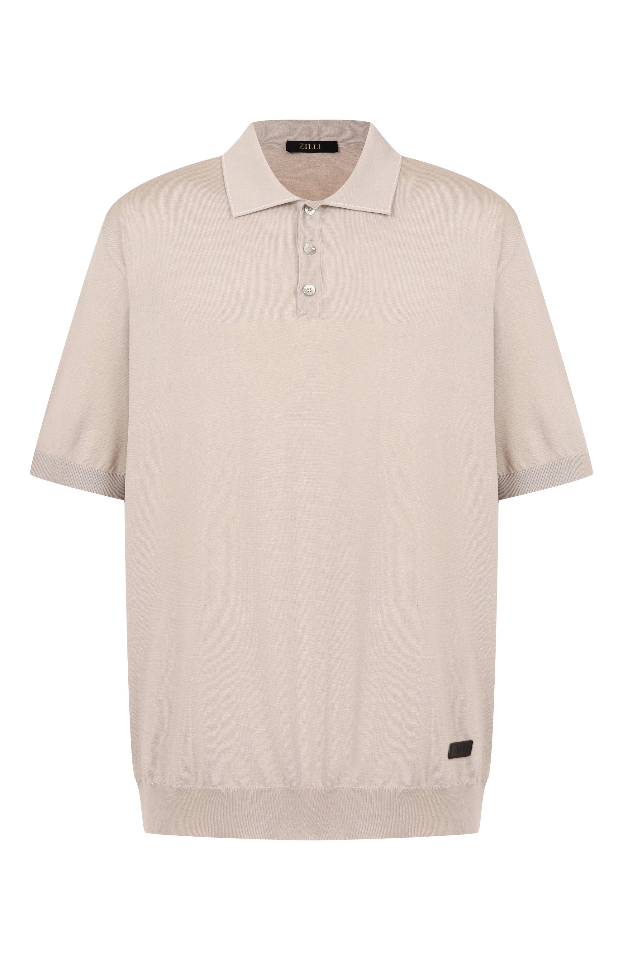 Поло из хлопка и шелка ZILLI, арт. KBP002M0142VRIS00/62, фото 1