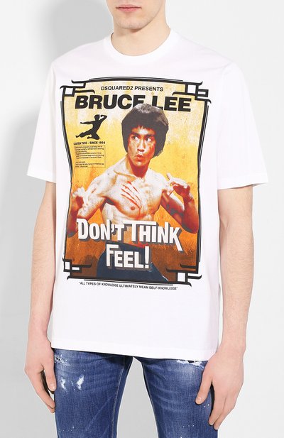 Хлопковая футболка DSQUARED2, арт. S71GD0919/S23009, фото 3
