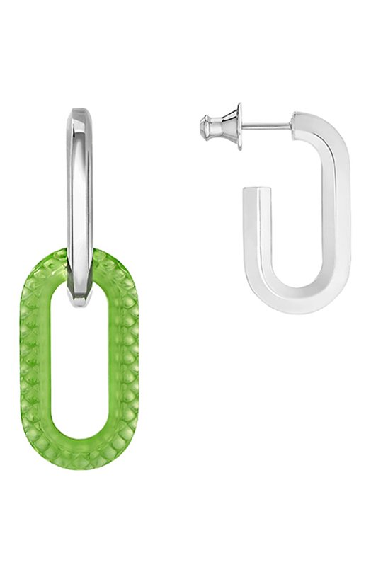 Серьги Empreinte Animale small Lalique 10781700 Зелёный  10781700 Фото 2