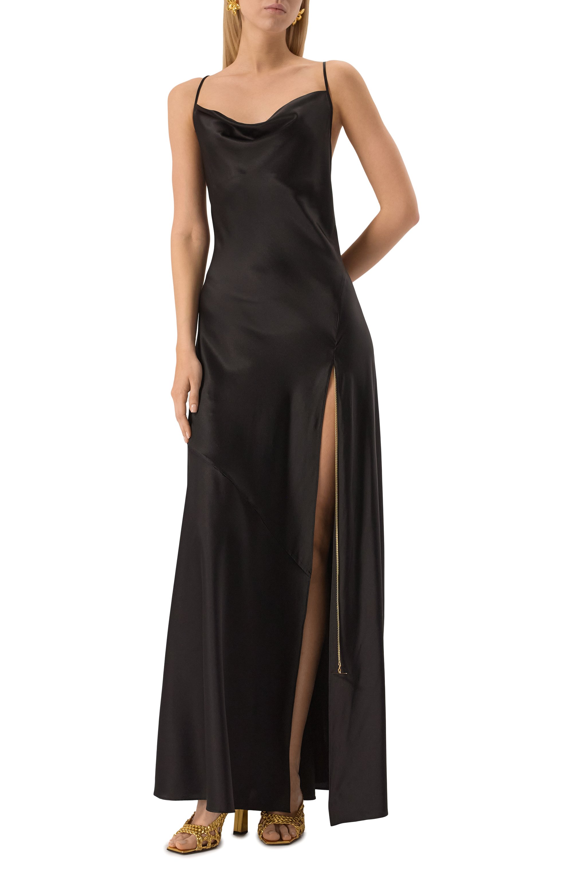 Атласное платье DANAME, арт. 625SS6601S, фото 3