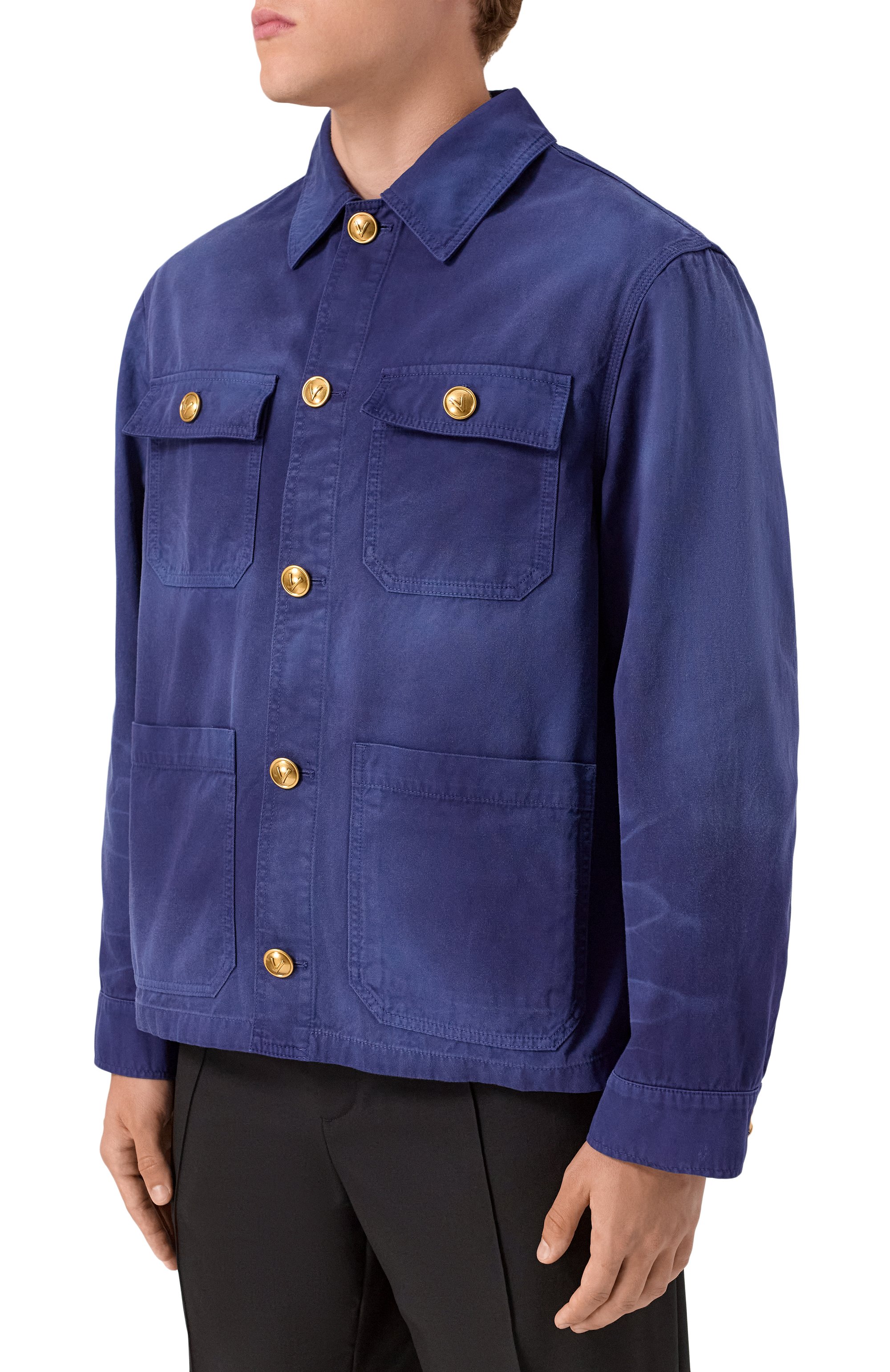 Джинсовая куртка VALENTINO, арт. 7V3DC04M/B2P, фото 3