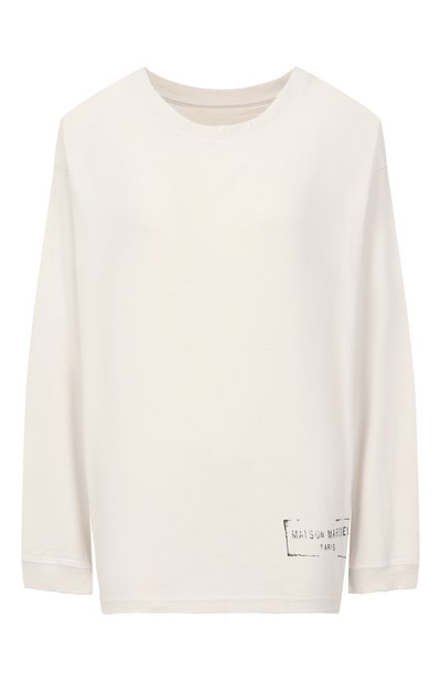 Женская хлопковый лонгслив MAISON MARGIELA, арт. S51GC0535/S24567