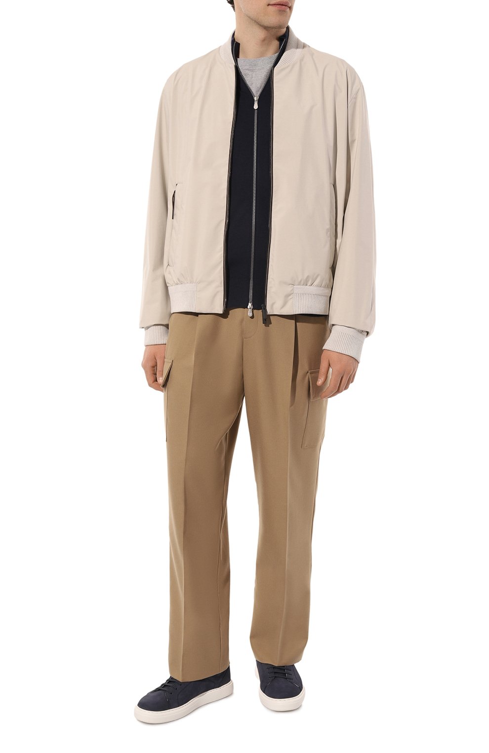 Кеды из нубука BRUNELLO CUCINELLI, арт. MZUDBB2047, фото 2