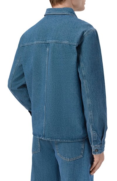 Джинсовая рубашка TRUSSARDI, арт. 54038100024N, фото 4