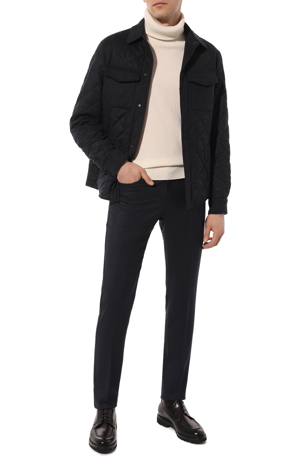 Шерстяные брюки STEFANO RICCI, арт. M1T3300030/W0003P, фото 2