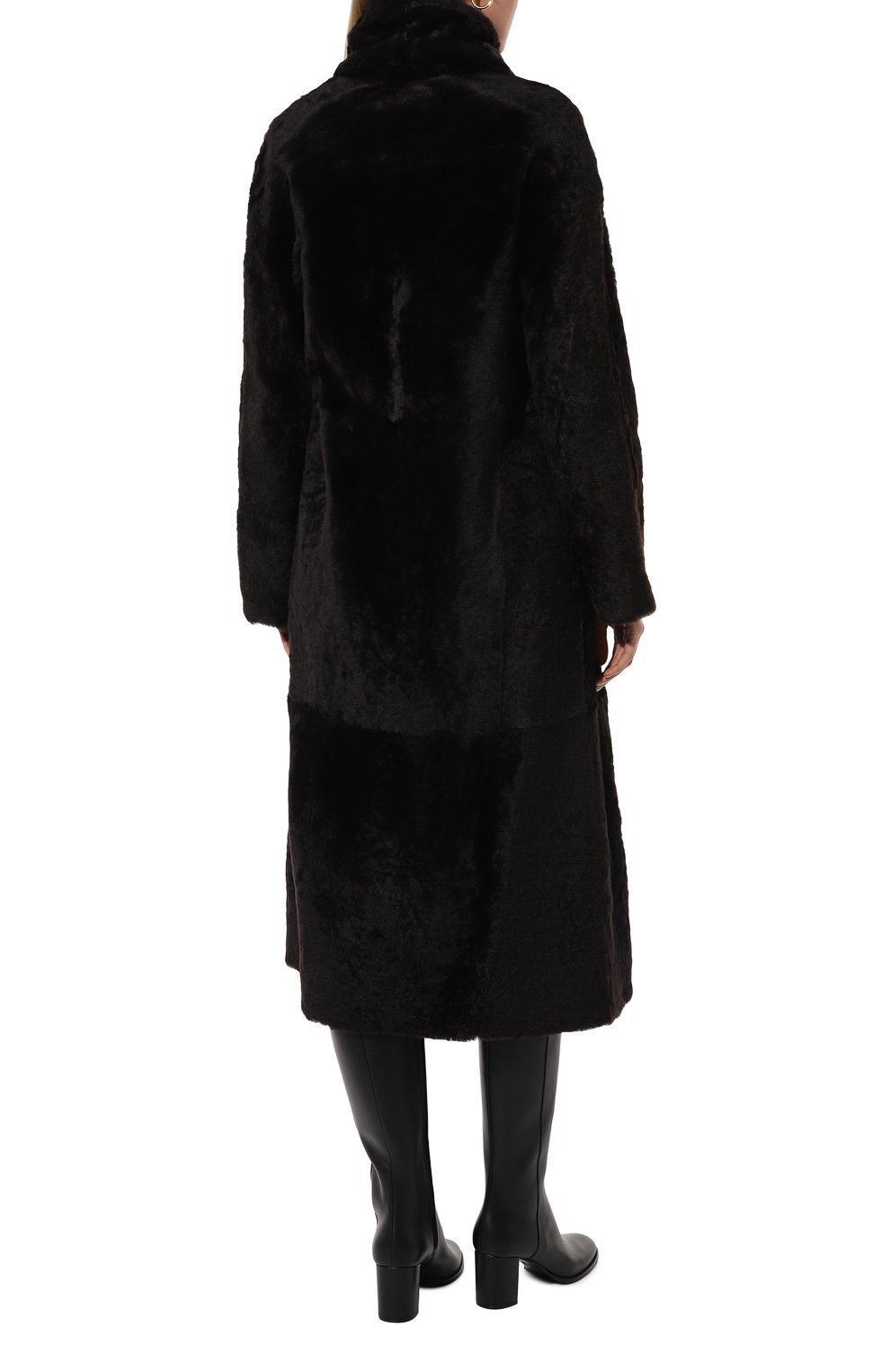 Шуба из овчины YVES SALOMON, арт. 24WYM61018MERL, фото 4