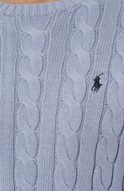Хлопковый свитер POLO RALPH LAUREN, арт. 710775885, фото 5