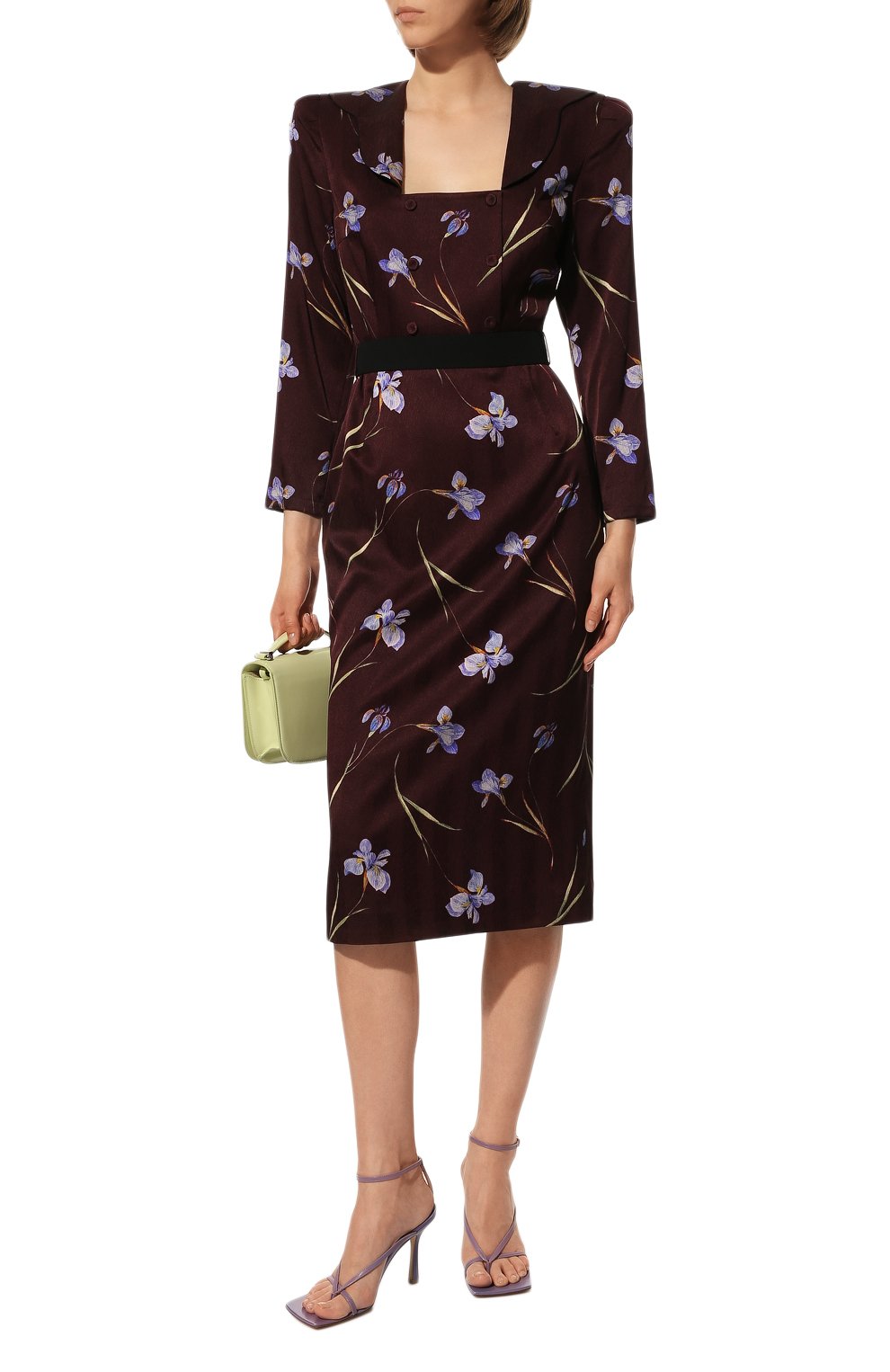 Шелковое платье ULYANA SERGEENKO, арт. ABM019SS22P 0915т22, фото 2