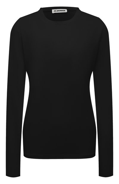 Женская хлопковый лонгслив JIL SANDER, арт. J01GC0001/J45051