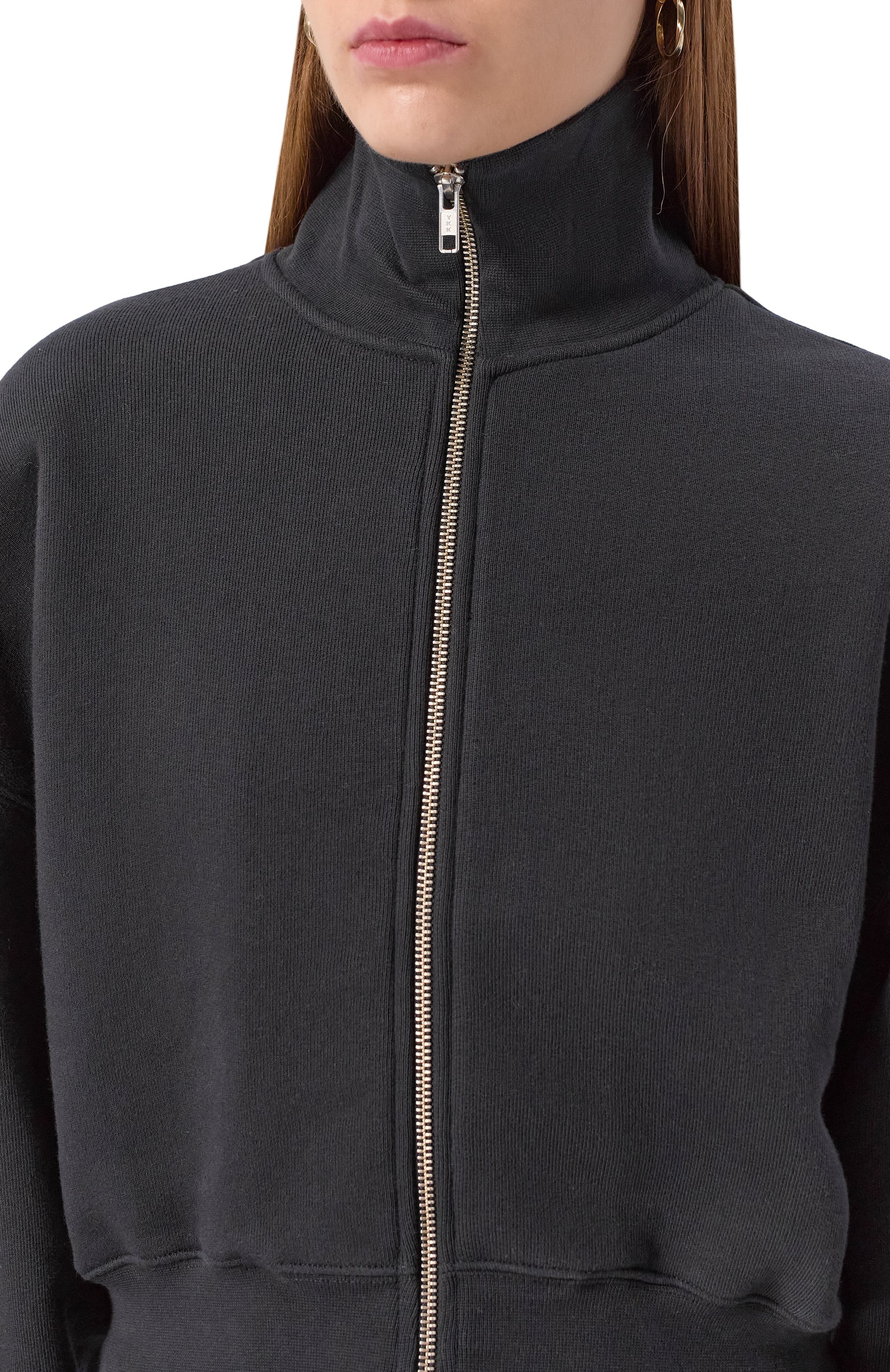 Хлопковая толстовка AGOLDE черного цвета по цене 53650 руб., арт. A7396, фото 5 Хлопковая толстовка AGOLDE, арт. A7396, фото 5