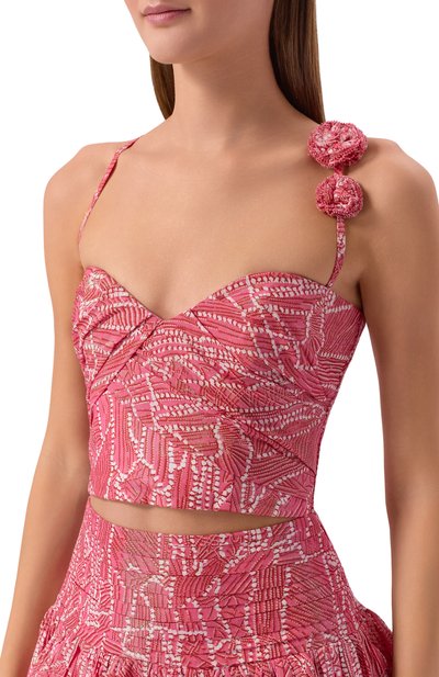 Хлопковый топ POUPETTE ST BARTH, арт. WPPR26DCXAKP, фото 5