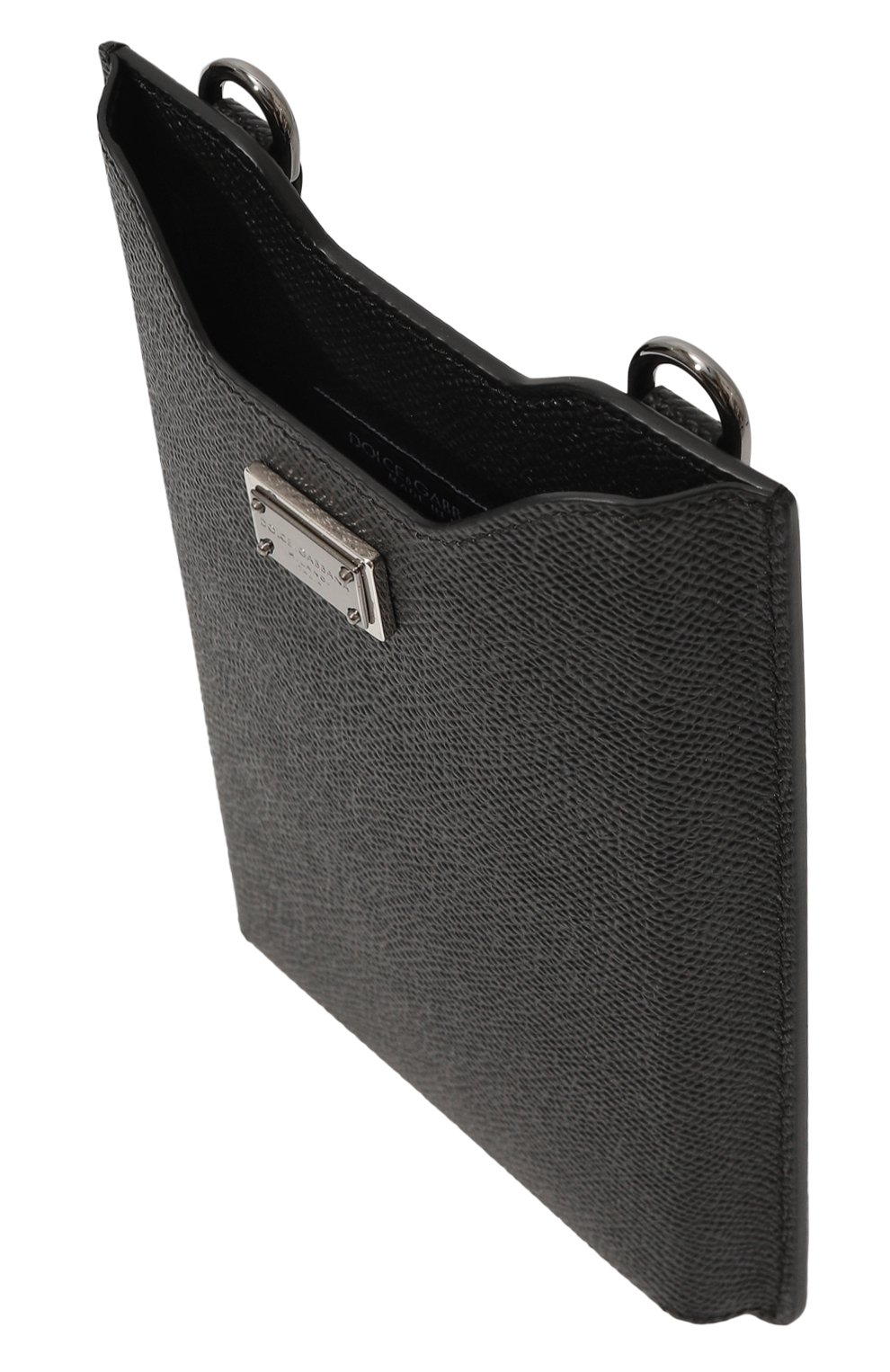 Кожаный футляр для iphone DOLCE & GABBANA черного цвета по цене 39950 руб., арт. BP3224/AG219, фото 3 Кожаный футляр для iphone DOLCE & GABBANA, арт. BP3224/AG219, фото 3