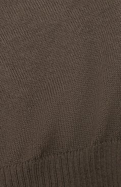 Мужская кашемировая шапка RICK OWENS коричневого цвета, арт. RU02A5493/WS | Фото 3 (Материал: Шерсть, Кашемир, Текстиль; Кросс-КТ: Трикотаж; Нос: Не проставлено)