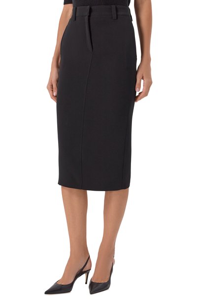 Шелковая юбка MVST черного цвета по цене 179500 руб., арт. M25.1PW.S004, фото 3 Шелковая юбка MVST, арт. M25.1PW.S004, фото 3