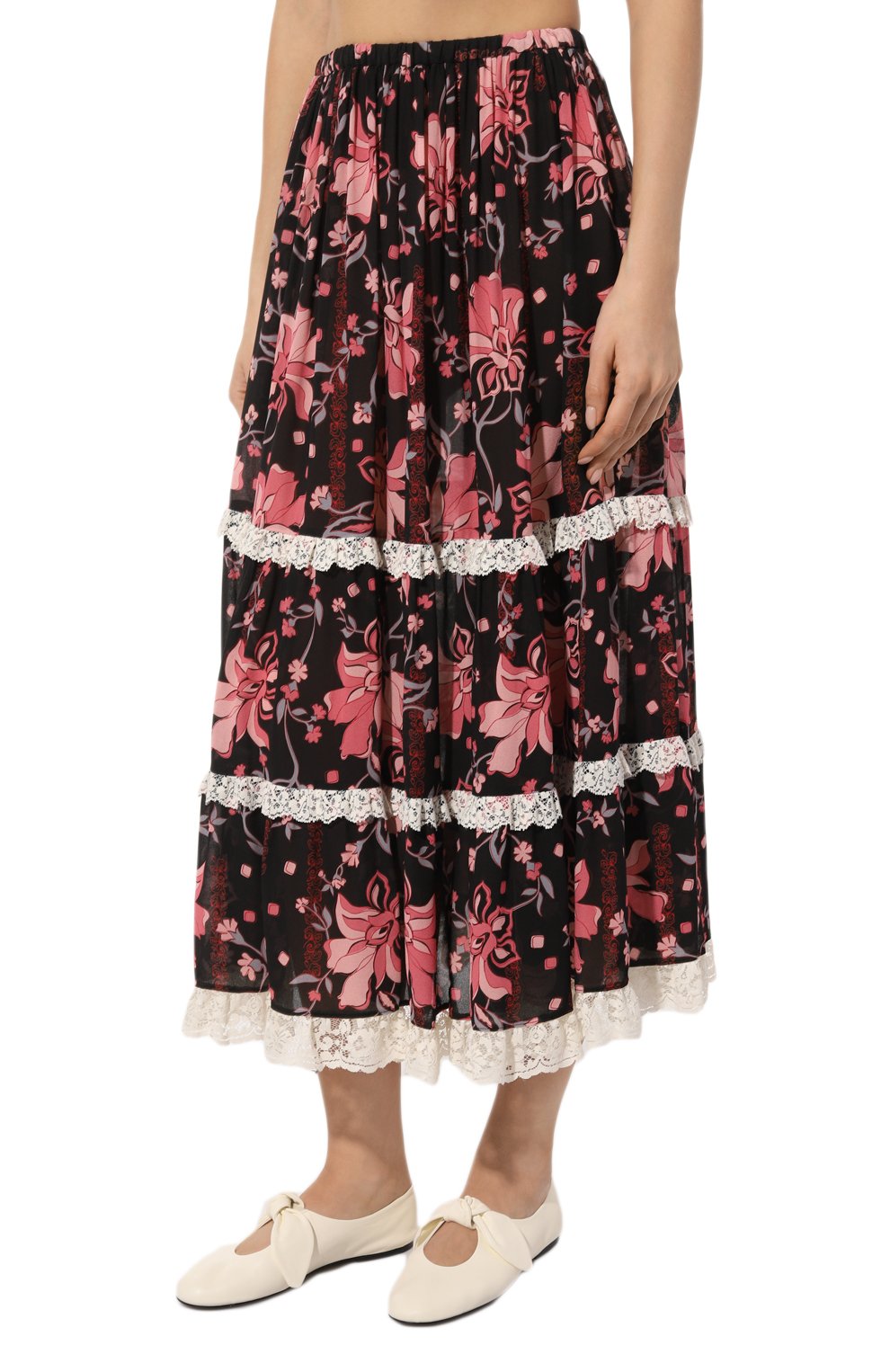 Юбка из вискозы GUCCI, арт. 652724 ZJP27, фото 3