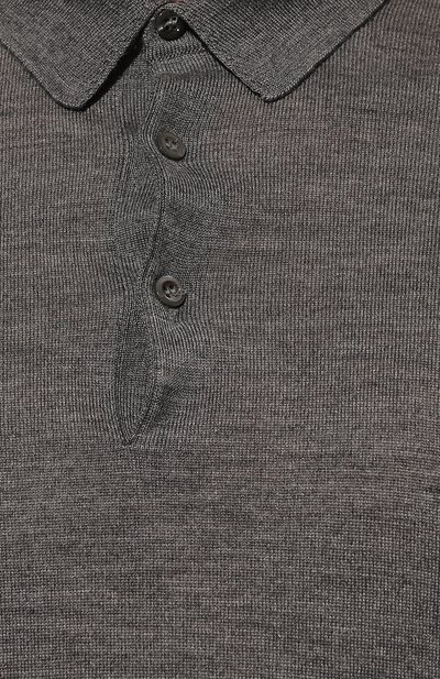 Поло из шерсти и шелка GRAN SASSO, арт. 57132/13190, фото 5