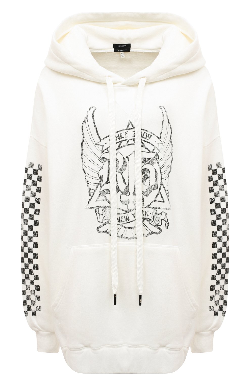 Хлопковое худи R13, арт. R13WK100-K100S, фото 1