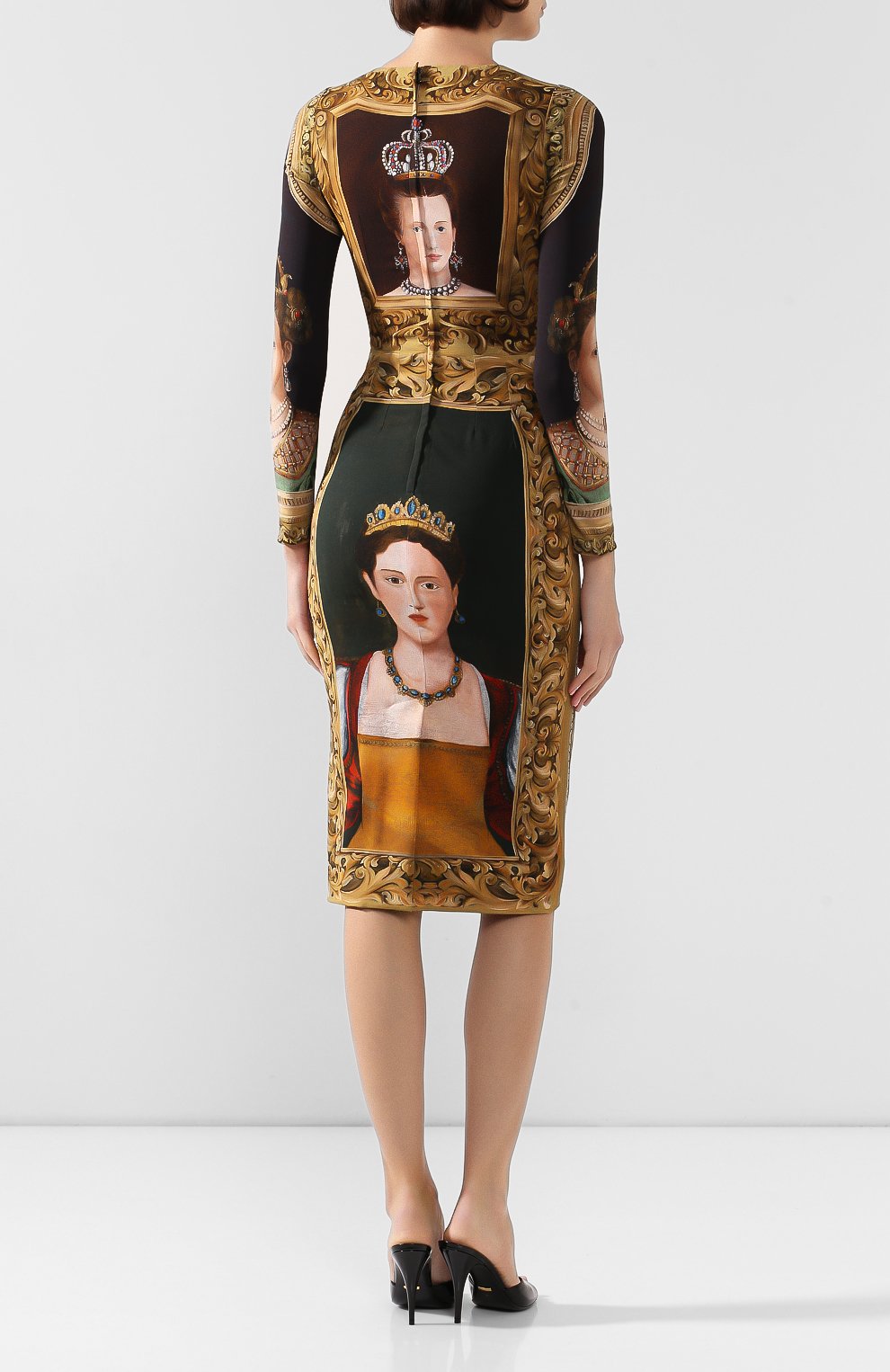 Платье с принтом DOLCE & GABBANA, арт. F6C0FT/GD024, фото 4