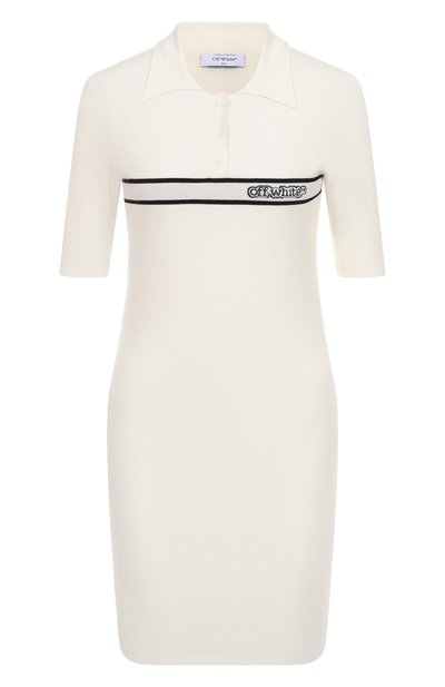 Женское платье из вискозы OFF-WHITE, арт. 0WHI12AS25KNI0010A10