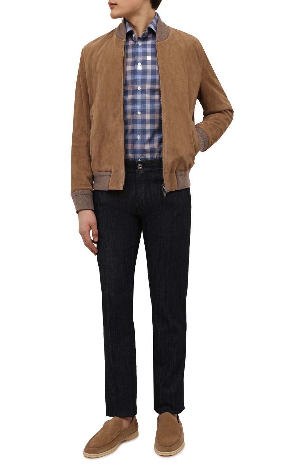 Замшевый бомбер BRIONI, арт. PLAD0L/P9710, фото 2